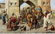 Arab or Arabic people and life. Orientalism oil paintings 134 unknow artist